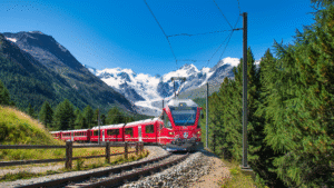 Featured image for European train travel blog