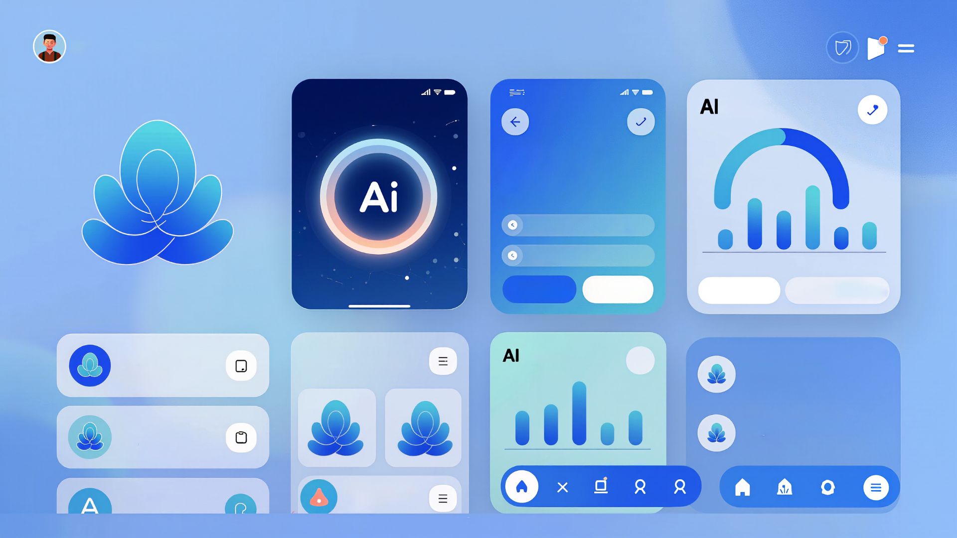 Digital AI interface showing study tools, graphs, and learning features, representing how AI is best for students who need smarter, more personalized academic support.