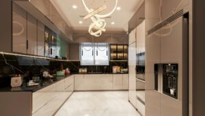 Low-Investment Cloud Kitchen Ideas for Tier-2 Cities in India 2026 showcased through a modern, compact kitchen setup designed for efficient food preparation and delivery.